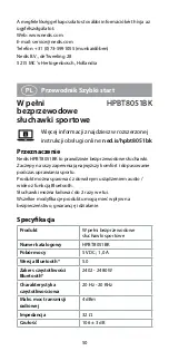 Предварительный просмотр 50 страницы nedis 5412810326983 Quick Start Manual