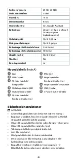 Preview for 46 page of nedis 5412810327034 Quick Start Manual