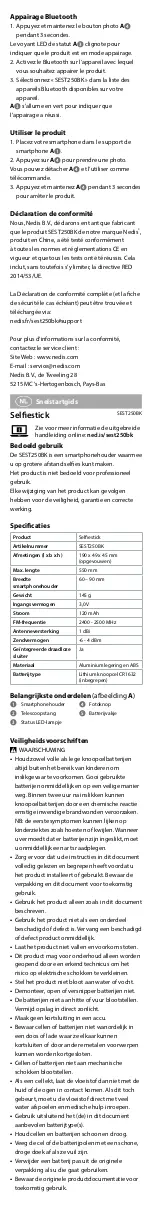 Preview for 4 page of nedis 5412810329137 Quick Start Manual