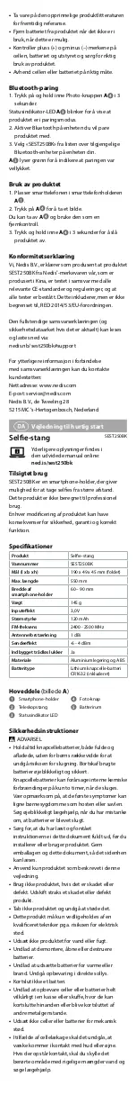 Preview for 12 page of nedis 5412810329137 Quick Start Manual