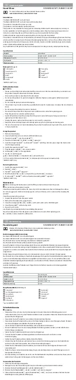 Preview for 1 page of nedis 5412810330225 Quick Start Manual