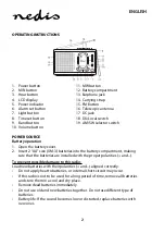 Preview for 2 page of nedis 9 BAND WORLD RECEIVER Manual