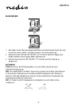 Preview for 9 page of nedis 9 BAND WORLD RECEIVER Manual