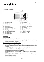 Preview for 47 page of nedis 9 BAND WORLD RECEIVER Manual