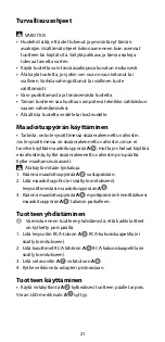 Preview for 21 page of nedis AAMP2411BK Quick Start Manual