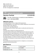 Preview for 14 page of nedis ACAM04BK Quick Start Manual