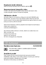 Preview for 73 page of nedis ACAM04BK Quick Start Manual