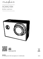 nedis ACAM21BK User Manual preview