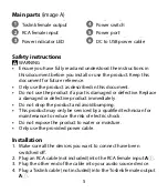 Preview for 5 page of nedis ACON2505BK Quick Start Manual