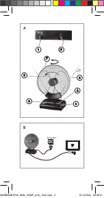 Preview for 3 page of nedis ANIR2503BK700 Quick Start Manual