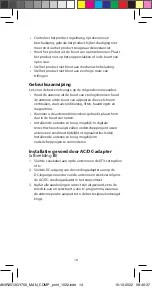 Preview for 14 page of nedis ANIR2513GY700 Quick Start Manual