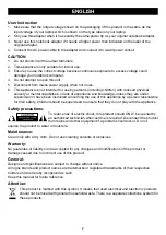 Preview for 2 page of nedis BasicXL BXL-NBT-AC01 Manual