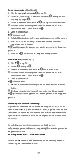 Preview for 17 page of nedis BTTC100BK Quick Start Manual