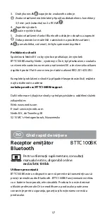 Preview for 57 page of nedis BTTC100BK Quick Start Manual