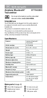 Preview for 5 page of nedis BTTR400BK Quick Start Manual