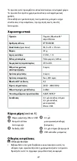 Preview for 47 page of nedis BTTR400BK Quick Start Manual