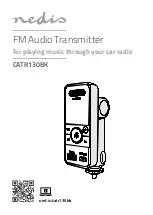 nedis CATR130BK Quick Start Manual preview