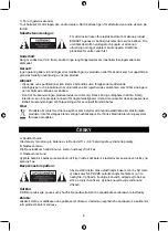 Preview for 8 page of nedis CLWA110WT Manual