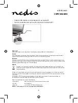 Preview for 5 page of nedis CSPR10020BK Manual