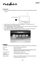 Предварительный просмотр 109 страницы nedis CSWL120CBK Manual