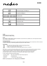 Предварительный просмотр 116 страницы nedis CSWL120CBK Manual