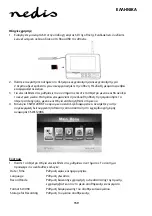 Предварительный просмотр 159 страницы nedis CSWL120CBK Manual