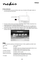 Предварительный просмотр 223 страницы nedis CSWL120CBK Manual