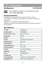 Preview for 35 page of nedis DCAM06BK Quick Start Manual