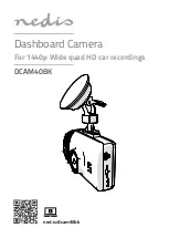 Preview for 1 page of nedis DCAM40BK Quick Start Manual