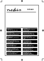 nedis DCPA001 Manual preview