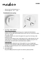 Preview for 68 page of nedis DTCTS10WT Manual