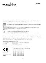 Preview for 71 page of nedis DTCTS10WT Manual