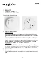 Preview for 73 page of nedis DTCTS10WT Manual