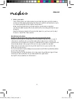 Preview for 4 page of nedis DTCTS30WT Manual