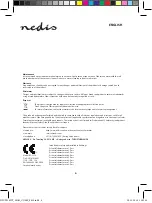 Preview for 6 page of nedis DTCTS30WT Manual