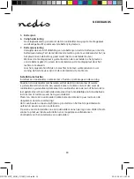 Preview for 19 page of nedis DTCTS30WT Manual