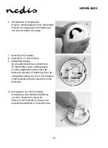 Preview for 26 page of nedis DTCTSC10WT Manual