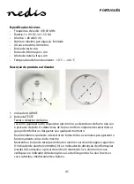 Preview for 45 page of nedis DTCTSC10WT Manual