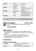 Preview for 18 page of nedis DVB-T2 Quick Start Manual