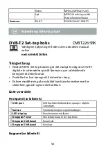 Preview for 56 page of nedis DVBT2265BK Quick Start Manual