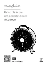 nedis FNCL10BK20 Quick Start Manual preview
