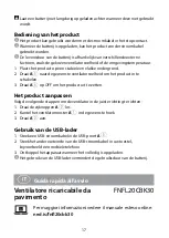 Предварительный просмотр 17 страницы nedis FNFL20CBK30 Quick Start Manual