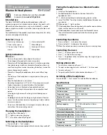 Preview for 4 page of nedis FSHP250AT Quick Start Manual