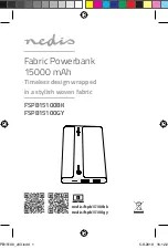 Preview for 1 page of nedis FSPB15100BK Quick Start Manual