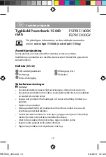 Preview for 19 page of nedis FSPB15100BK Quick Start Manual