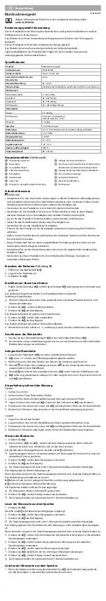 Preview for 2 page of nedis HCBL400WT Quick Start Manual