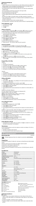 Preview for 11 page of nedis HCBL400WT Quick Start Manual