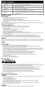 Preview for 2 page of nedis HDDUSB3200BK User Manual