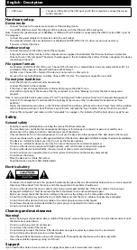 Preview for 2 page of nedis HDEC25200BK User Manual