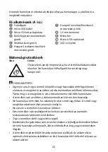 Preview for 43 page of nedis HPBT1202BK Quick Start Manual